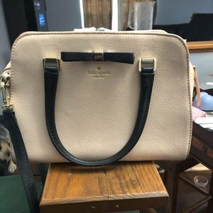 Pink and black authentic Kate spade purse